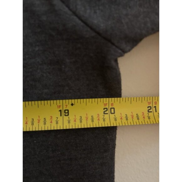 Men's Heathered Gray Toronto Maple Leafs Victory Arch Long Sleeve T-Shirt Medium - Picture 6 of 6